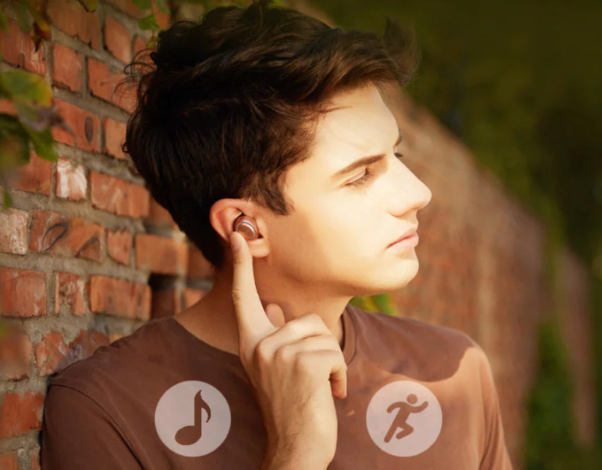 Bluetooth Earphones - Wireless, Long Battery Life, Mini