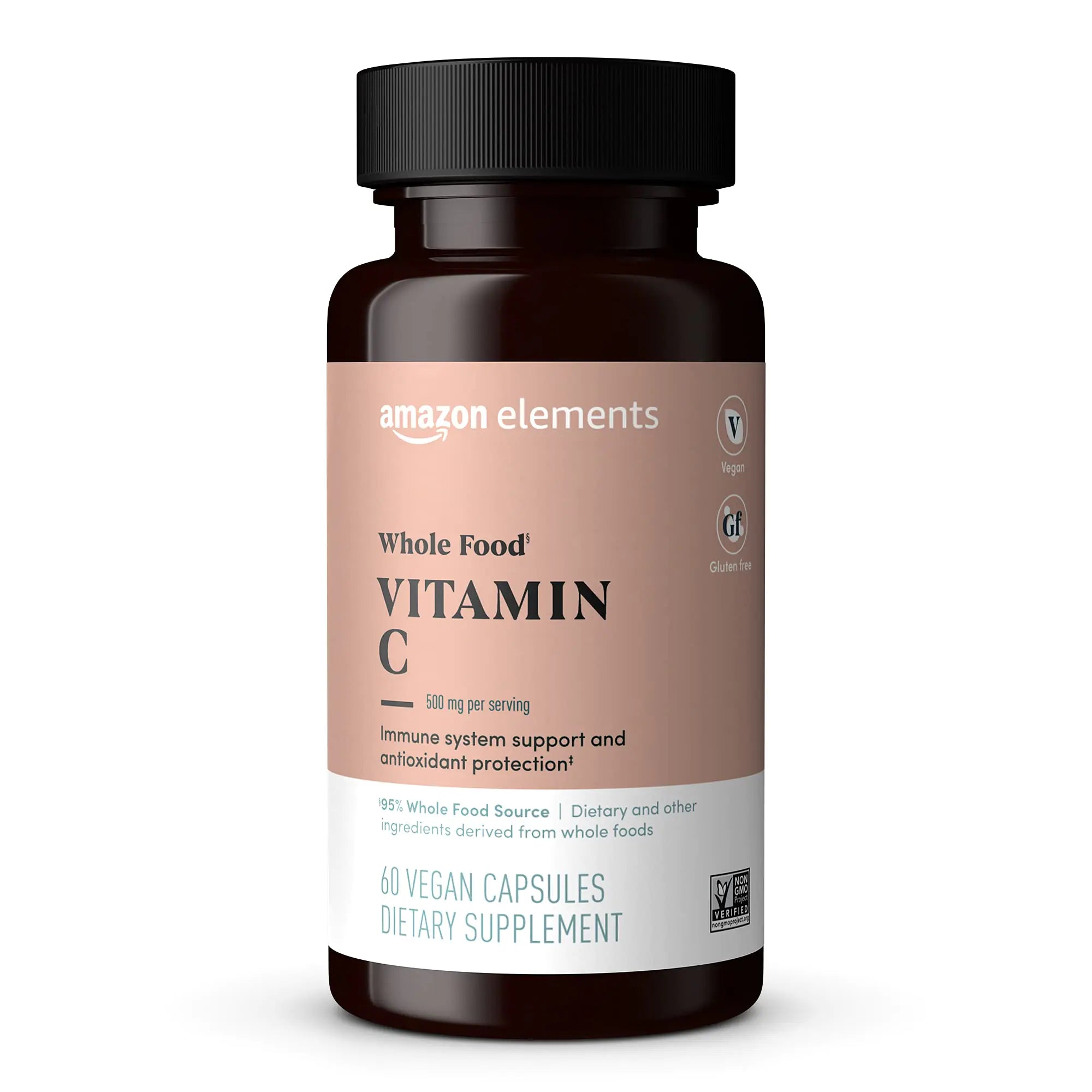 Amazon Elements Whole Food Vitamin C 60 capsules