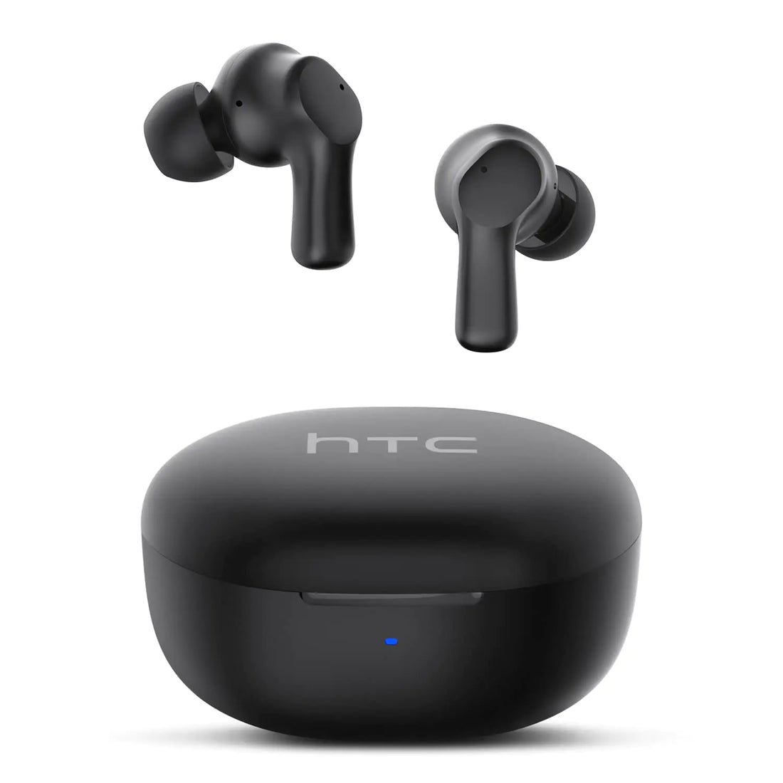 HTC True Wireless Earbuds 1 Bluetooth 5.1 with USB-C Charging Case 32-Hour Playtime Built-in Microphone with ENC Touch Control Wireless Earbuds