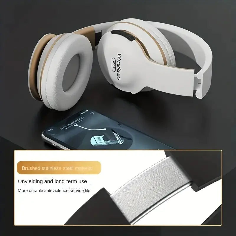 P17 Bluetooth Wireless Headset with Subwoofer