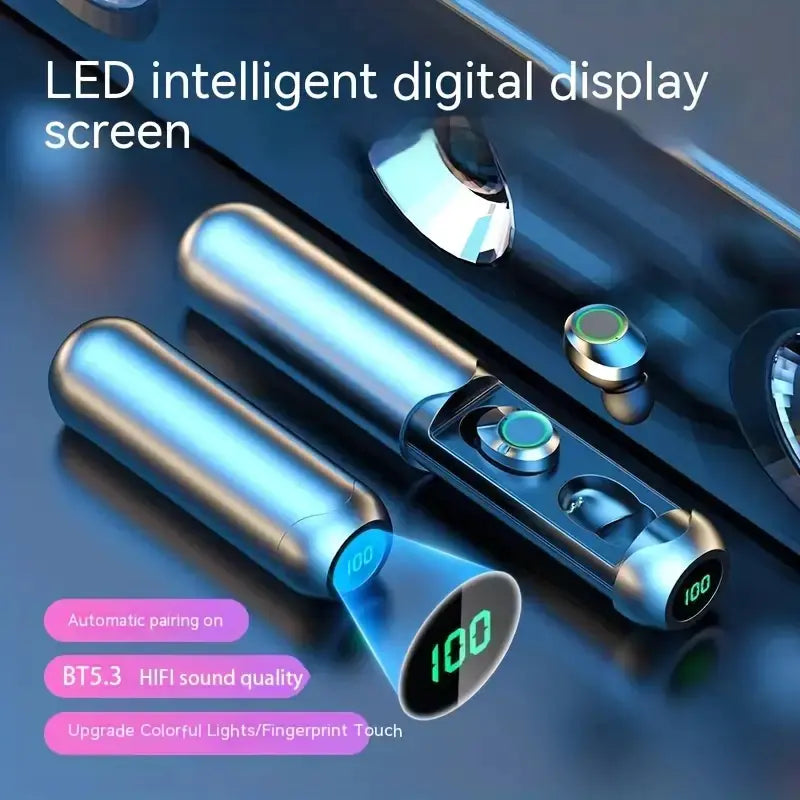 True Wireless Waterproof Headset for Music & Gifts