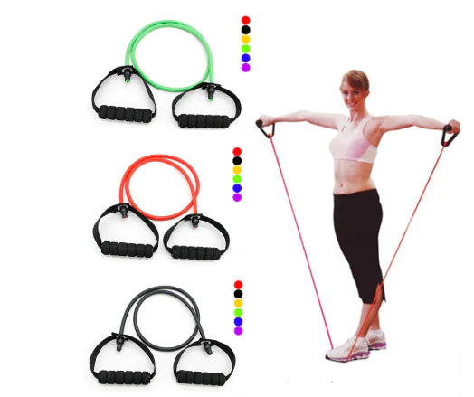 Resistance Bands for Chest Expansion and Yoga Use
