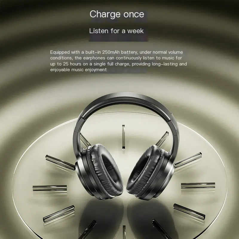 Wireless Bluetooth Headphones with Long Battery Life
