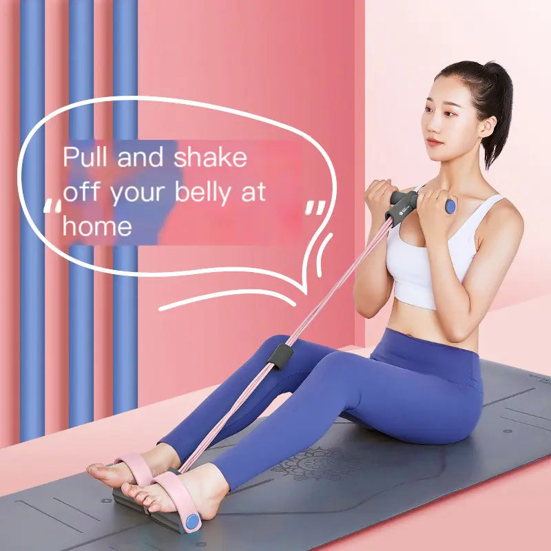 Home Use Resistance Bands for Waist and Arm Workouts