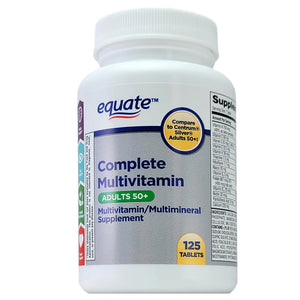 Améliorez votre bien-être avec les comprimés multivitaminés complets Equate pour adultes de 50 ans et plus