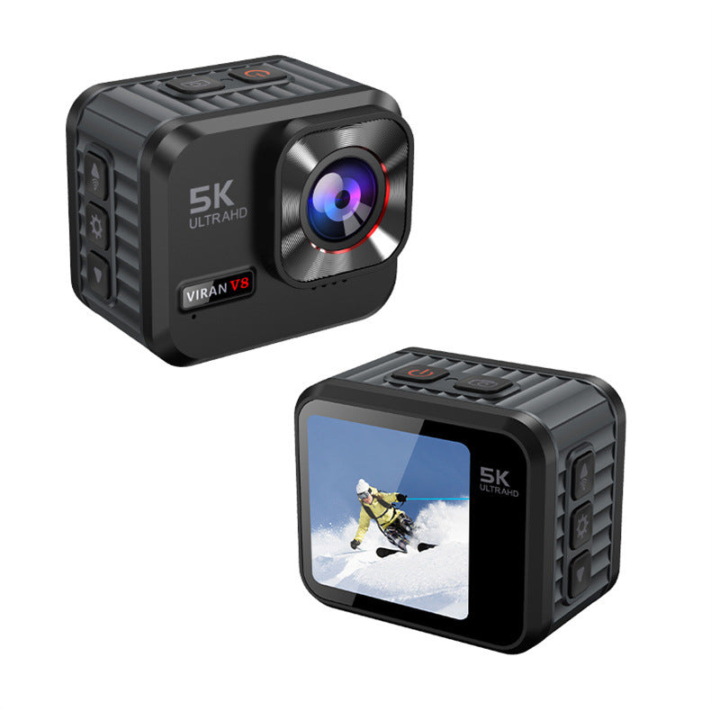 VIRAN 5K Action Camera for Outdoor and Diving Use