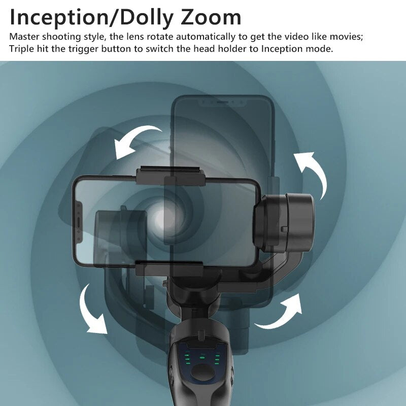 F8 Handheld 3-Axis Gimbal Stabilizer for Smartphones