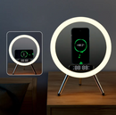 LED Mirror Alarm Wireless Charger