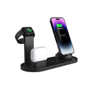 15W 4-in-1 Wireless Charger for Phones, Earbuds, Watches - Oana Prime Shop