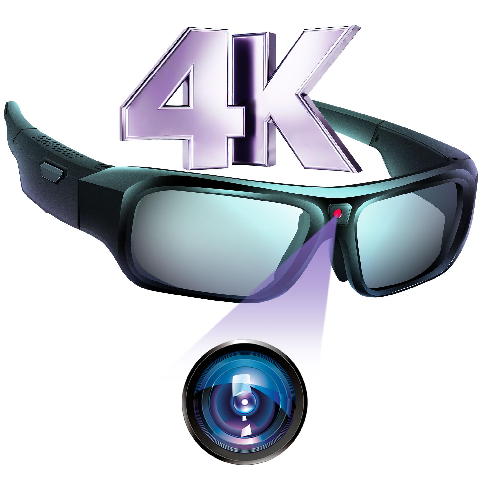 VisionPro 4K Smart Sunglasses