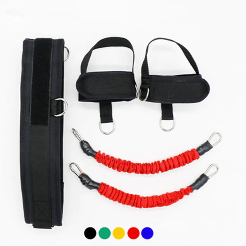 Leg Resistance Trainer with Elastic Bands for Workouts - Oana Prime Shop