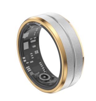 Smart Ring Heart Rate Oxygen Monitor Android iOS Waterproof