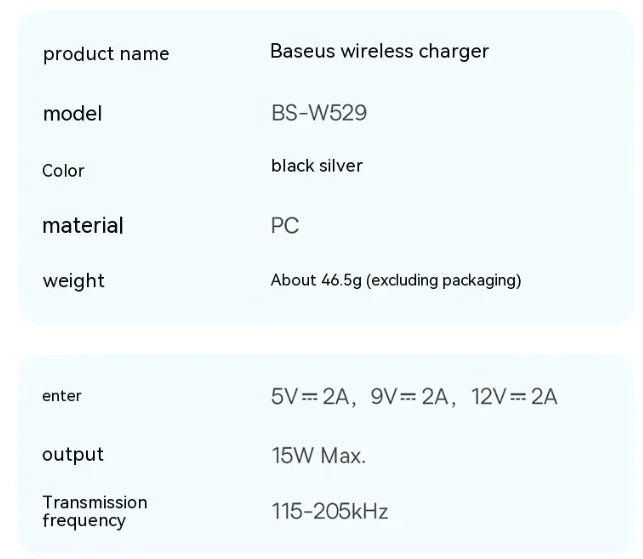 Mini Magnetic Wireless Charger