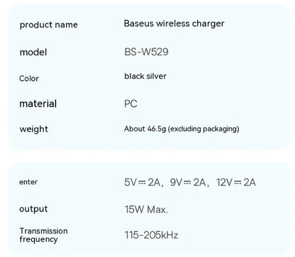 Mini Magnetic Wireless Charger