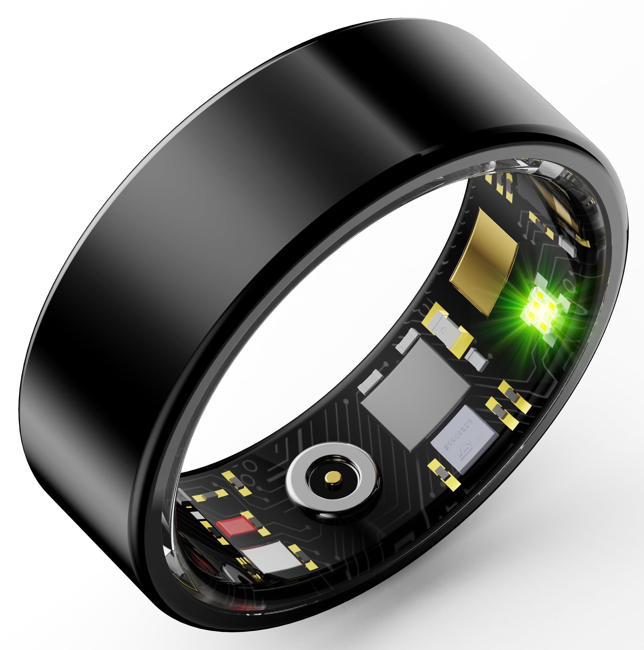 Smart Fitness Ring HR Sleep BP SpO2 Tracker Waterproof Health