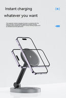 Folding Magnetic Wireless Charger Bracket