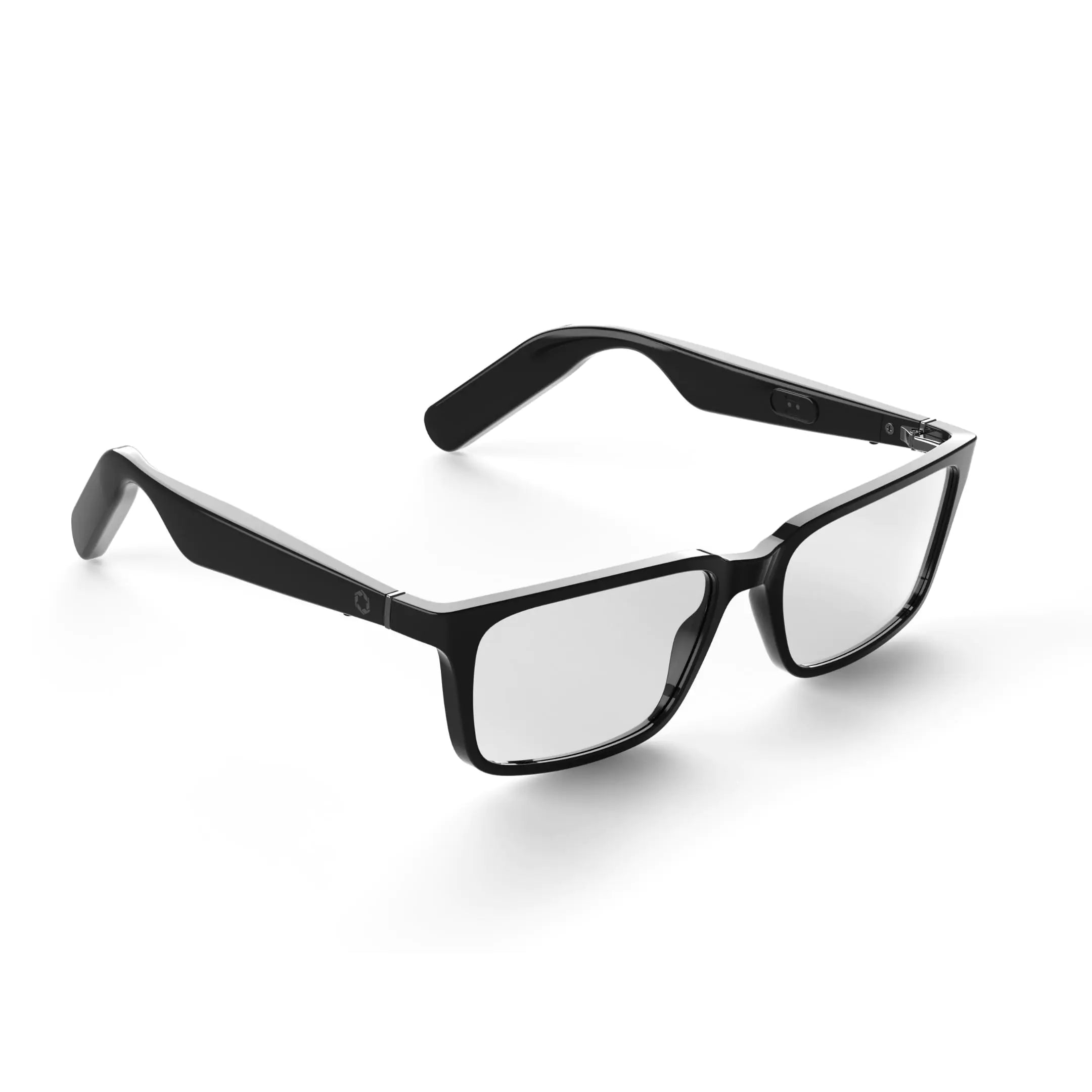 Lucyd Lyte Smart Glasses for Men - Bluetooth Smart Eyewear with Light Adaptive Photochromic Lenses Open Ear Speakers & Microphone - Darkside (Standard) - Oana Prime Shop
