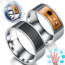 NFC Smart Ring in Black Stainless Titanium Steel