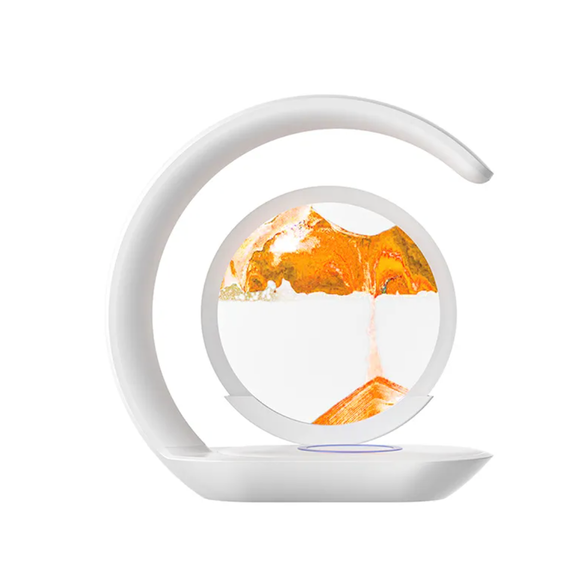 Wireless Charger Sand Art Lamp