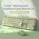 E-Sports Mechanical Keyboard - Wired & Wireless Bluetooth Office (Multi-Colored, Multi-Config) - Oana Prime Shop