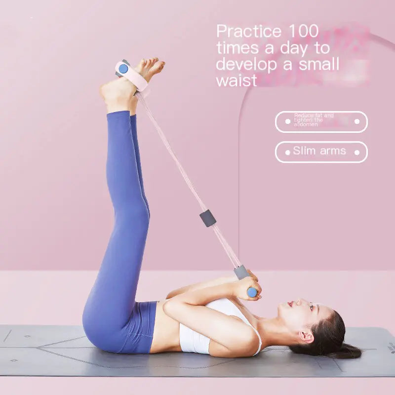 Home Use Resistance Bands for Waist and Arm Workouts