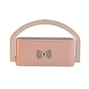 LED Alarm Clock with Wireless Fast Charging & Night Light