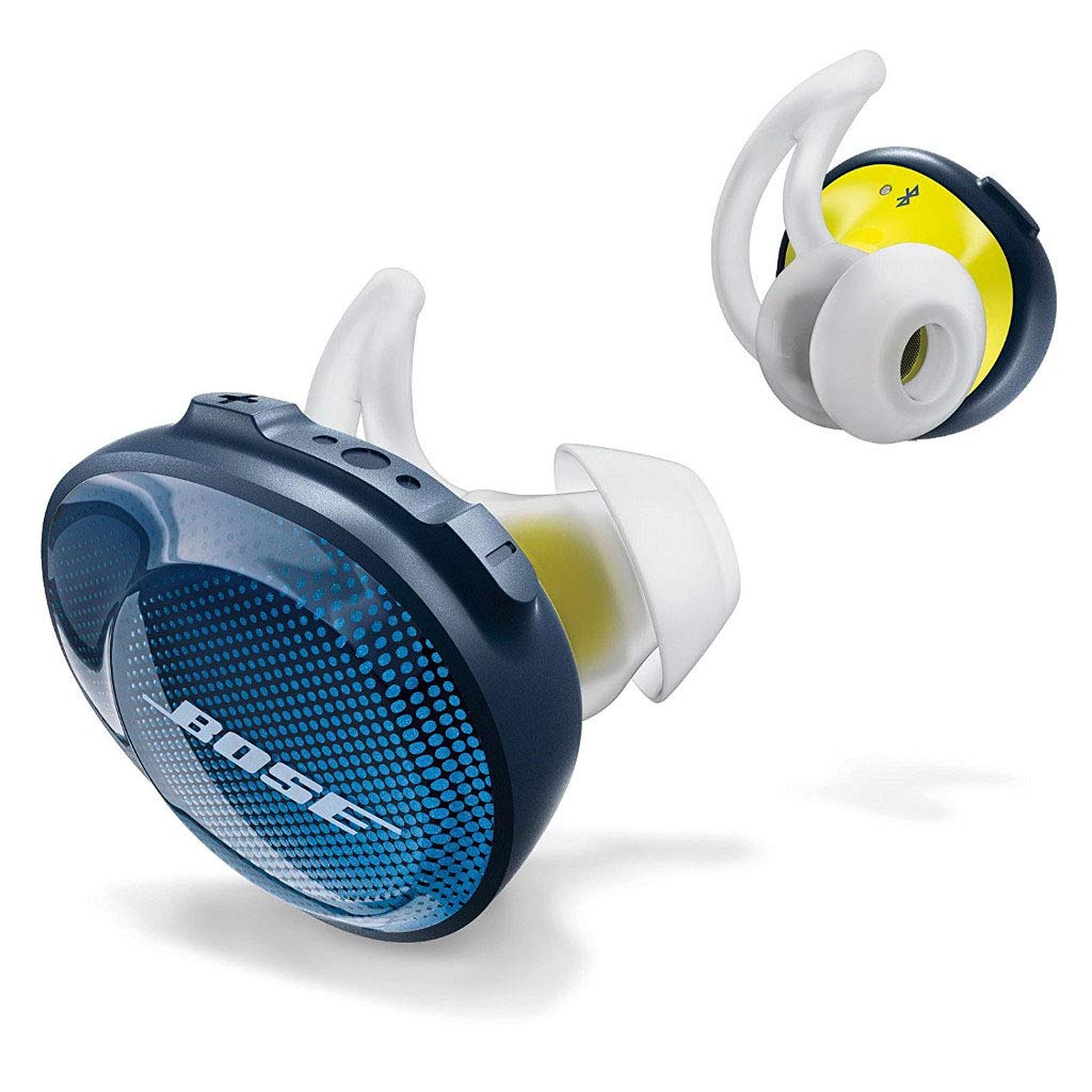 Bose SoundSport Free Wireless Earbuds Sweatproof  Citron/Blue