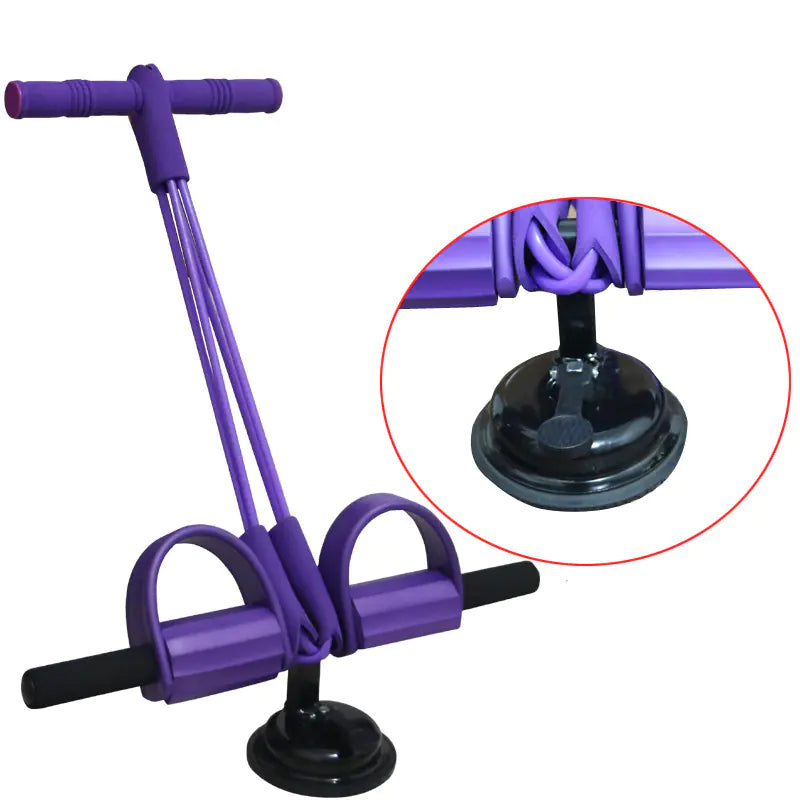 Home Fitness Sit-Up Equipment with Resistance Bands - Oana Prime Shop
