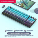 98 Key Wireless Bluetooth Three-model Mechanical Keyboard Gaming Electronic Sports Office - Oana Prime Shop
