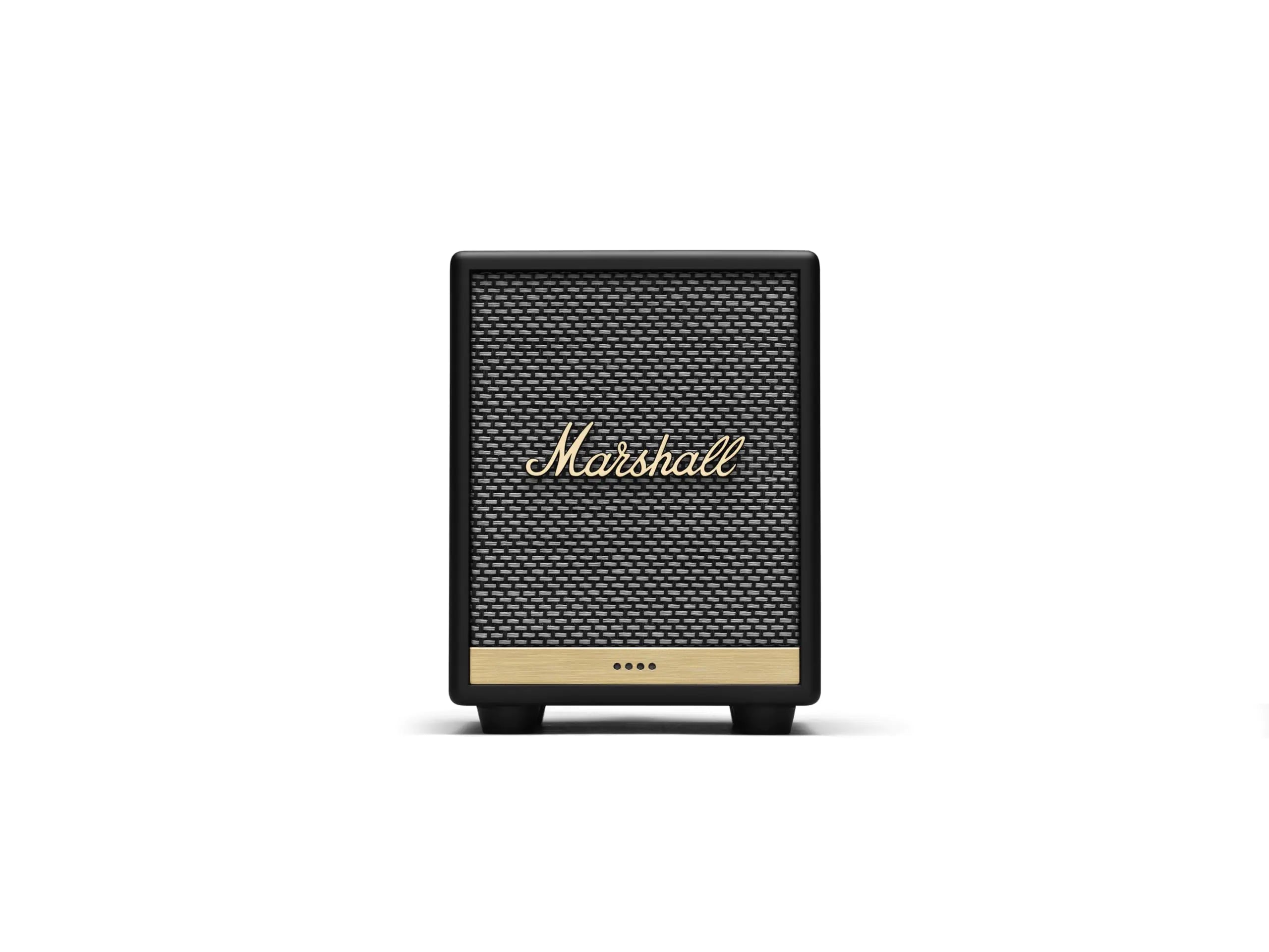Marshall Uxbridge Home Voice Speaker with Amazon Alexa Built-In Black