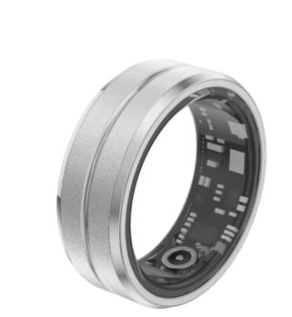 Smart Ring Heart Rate Oxygen Monitor Android iOS Waterproof