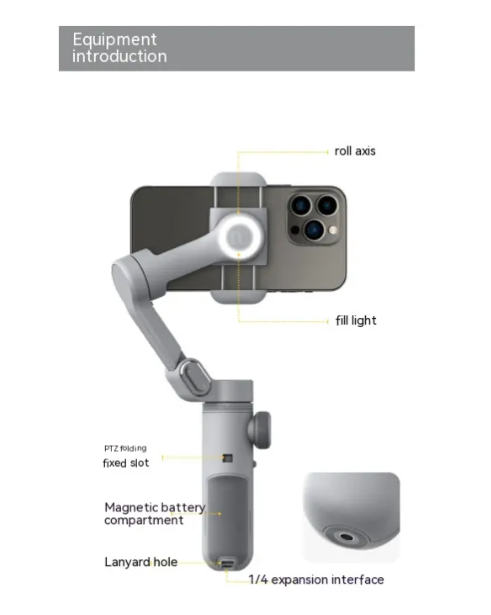 SmartPhone Gimbal Stabilizer Pro