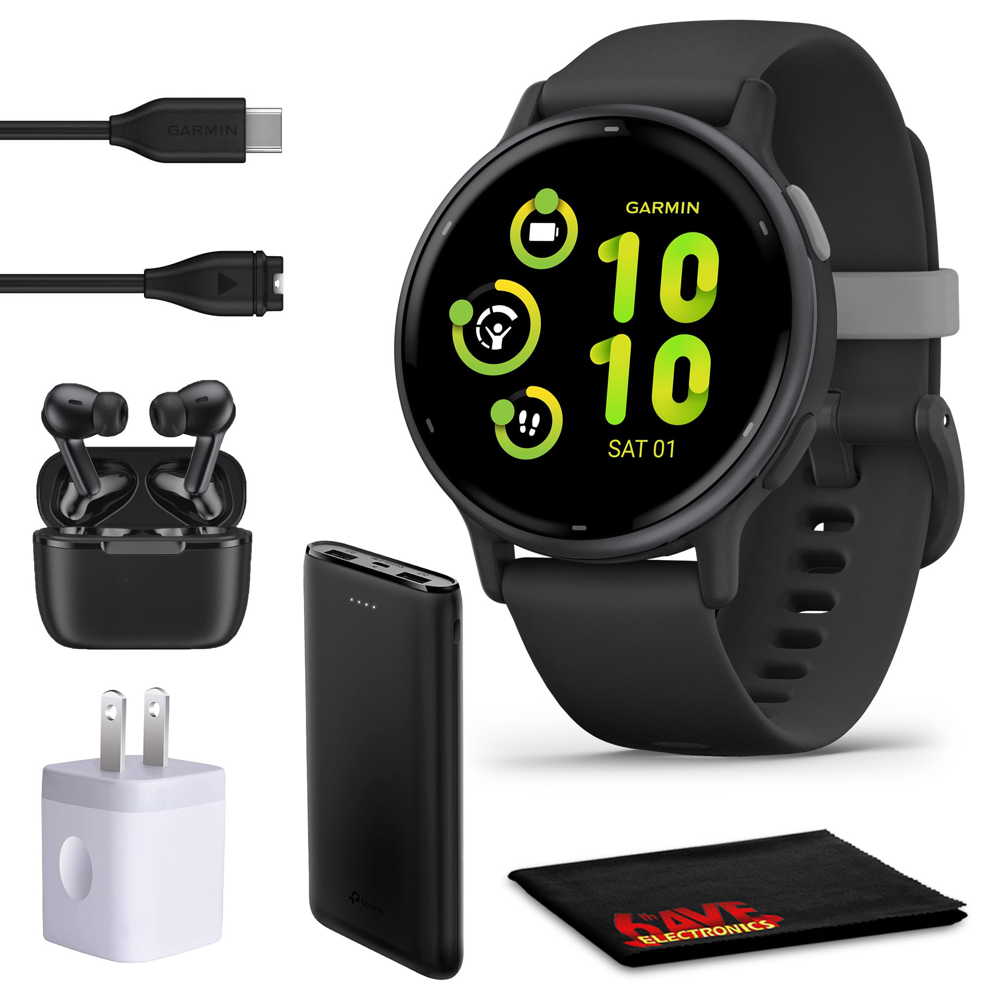 Garmin Vivoactive 5 AMOLED Fitness Smartwatch