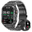 Invyxr Waterproof Smart Watches for Men Rugged Mens Fitness Smart Watch with Heart Rate Sleep Blood Pressure Activity Trackers Health Watches Compatible for Android and iOS Answer/Make Call - Oana Prime Shop