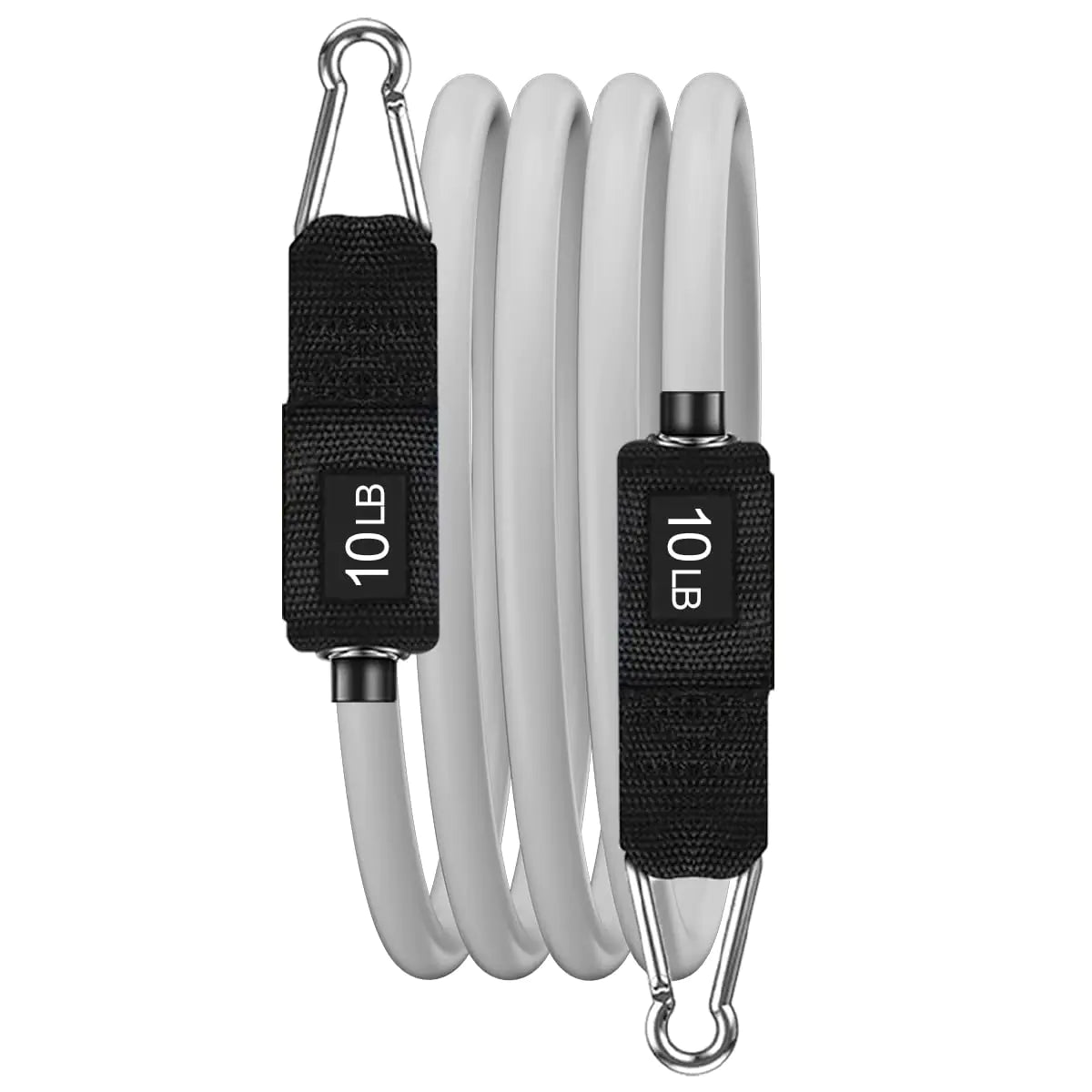 VEICK Single Resistance Bands for Physical Therapy Resistance Training for Gym Home Workout Gear One Single Exercise Bands Tube(10 lbs)