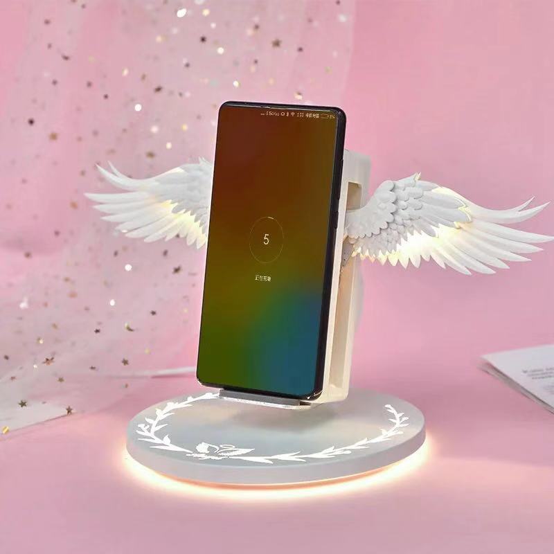 Angel Wings Wireless Charger, 10W Fast Charging