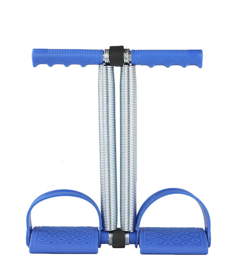 Spring Foot Pedal Leg Trainer with Resistance Bands