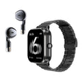 D8Pro Smartwatch 2.01″ + Earbuds Fitness Tracker Black