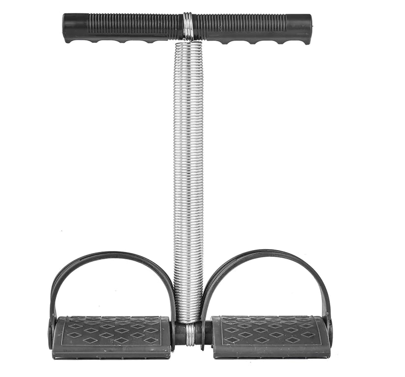 Spring Foot Pedal Leg Trainer with Resistance Bands