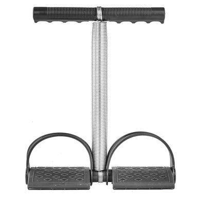 Spring Foot Pedal Leg Trainer with Resistance Bands