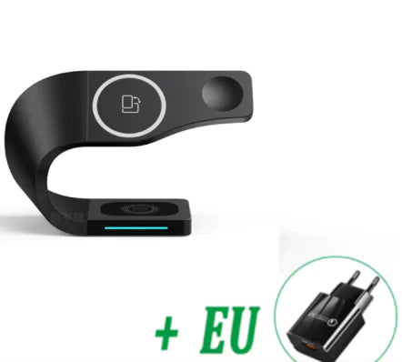 Wireless 4-in-1 Charger for Phone, Watch & Earbuds - Oana Prime Shop
