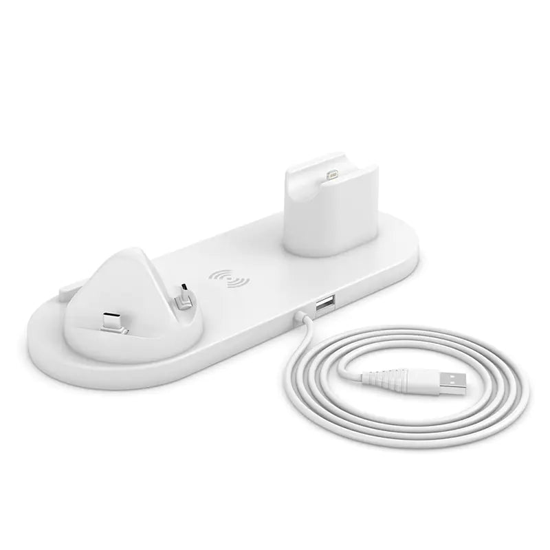 New 6-in-1 Wireless Charger for Phones, Watches, Earbuds