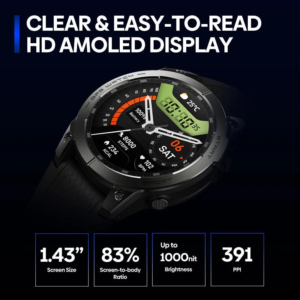 GPS Positioning Sport Smart Watch - Oana Prime Shop