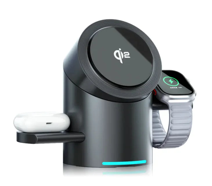 Magnetic 3-in-1 Wireless Charger - Oana Prime Shop