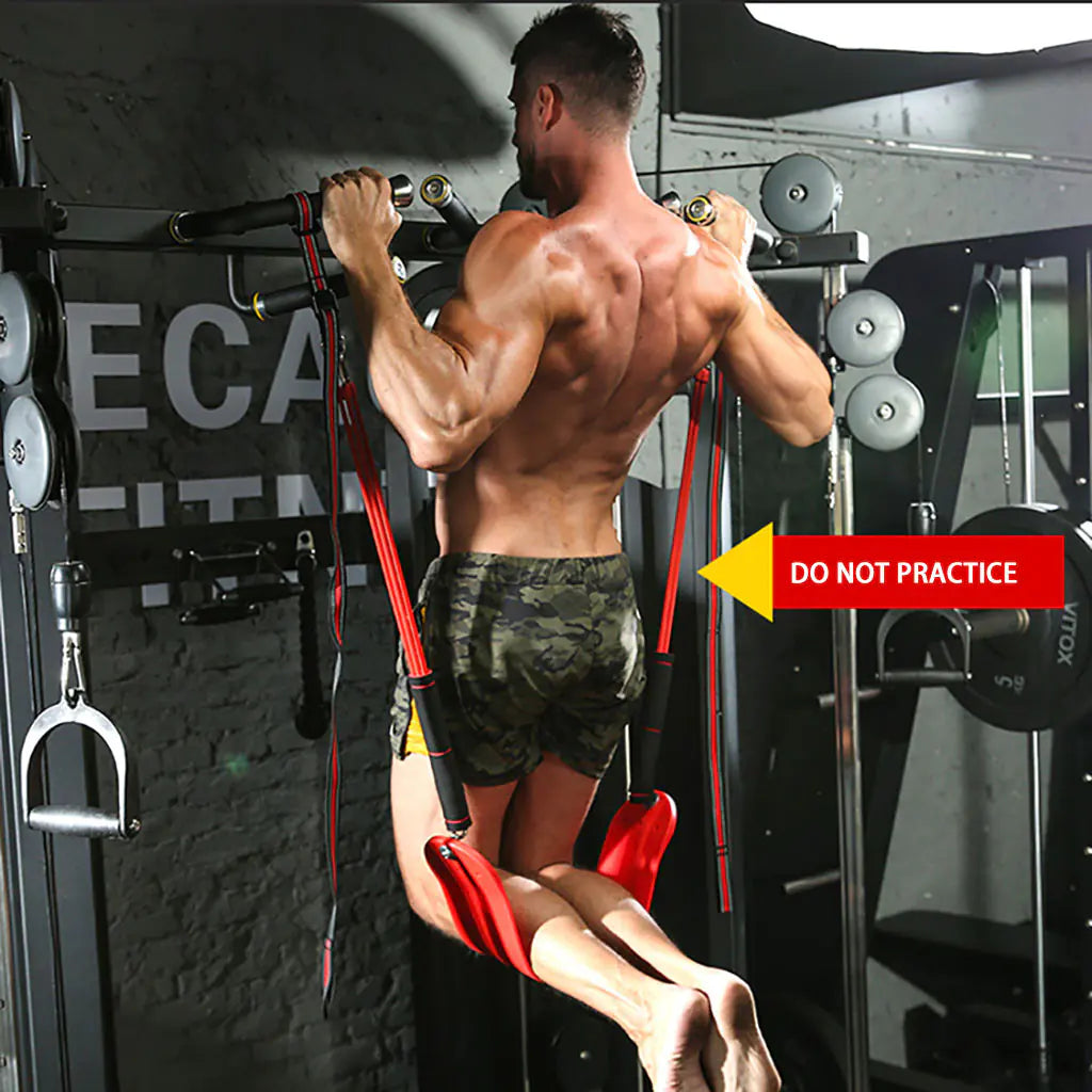 Indoor Pull-Up Trainer with Resistance Bands and Accessories - Oana Prime Shop