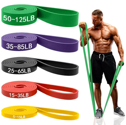 Resistance Bands for Working Out Pull Up Assistance Bands Set for Men &amp; WomenLatex Workout Bands Eexercise Bands Resistance for Body StretchingMuscle Training and Physical Therapy