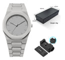 Phantom Black 41mm Quartz Watch by Jean Poedagar (One Set) - Oana Prime Shop