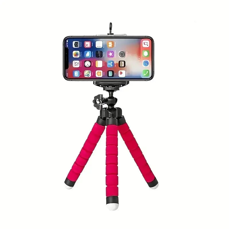 Portable Flexible Octopus Tripod with Phone Clip Mount - Oana Prime Shop