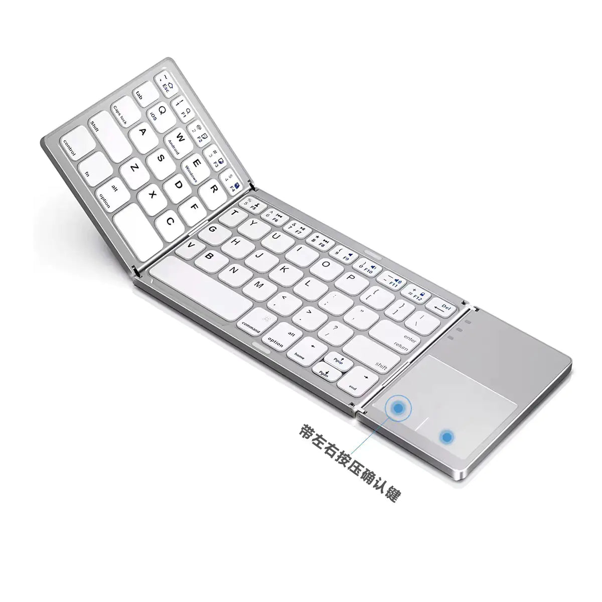 New Mini Wireless Bluetooth Folding Keyboard BO33 - Oana Prime Shop