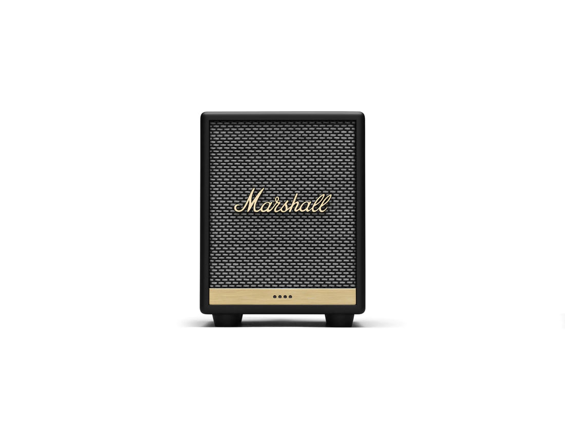 Marshall Uxbridge Home Voice Speaker with Amazon Alexa Built-In Black